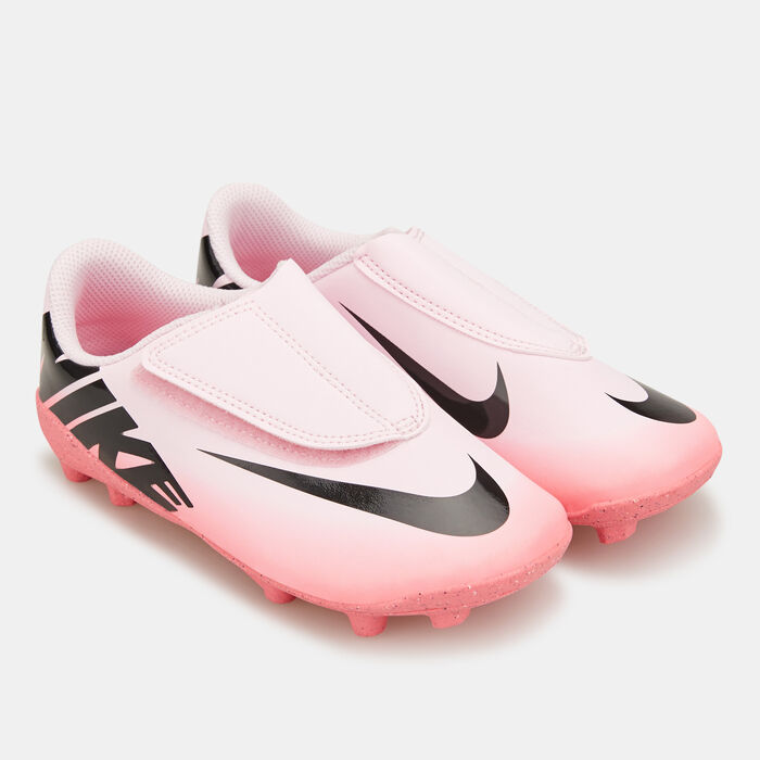 Nike Kids' Mercurial Vapor 15 Club Multi-Ground Football Shoes (Babies and Younger Kids) Pink Nike Kids' Mercurial Vapor 15 Club Multi-Ground Football Shoes (Babies and Younger Kids) Pink image number 2