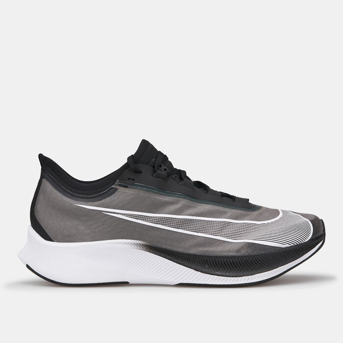 Nike Men's Zoom Fly 3 Running Shoe Black image number 0