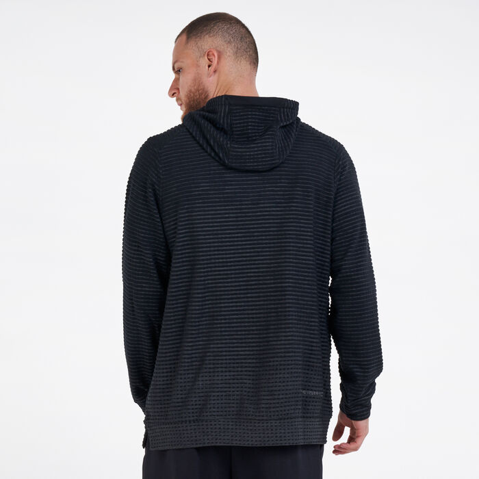Nike Men's Therma-FIT Pullover Hoodie Black Nike Men's Therma-FIT Pullover Hoodie Black image number 1