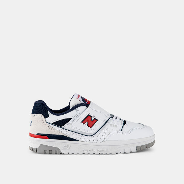 New Balance Kids' BB550 Shoes White image number 0