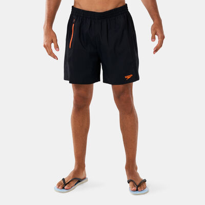 Speedo Men's Pro Ventilated 16-Inch Swim Shorts Black