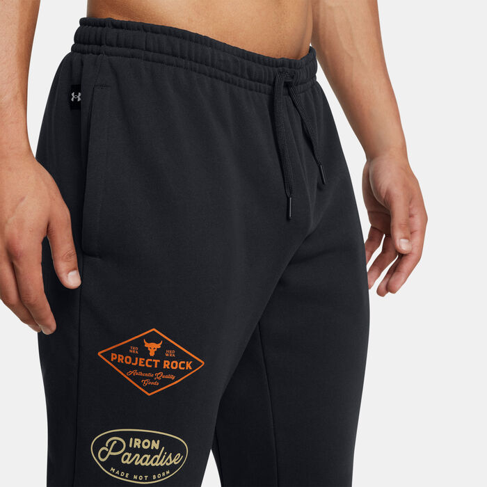 Under Armour Men's Project Rock Tools Of The Trade Training Pants Black image number 3