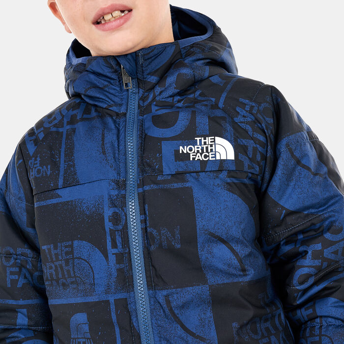 The North Face Kids' Reversible Perrito Hooded Jacket Black The North Face Kids' Reversible Perrito Hooded Jacket Black image number 4
