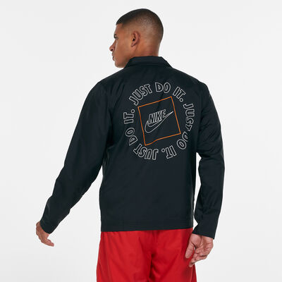 Nike Men's Sportswear Just Do It Jacket Black Nike Men's Sportswear Just Do It Jacket Black