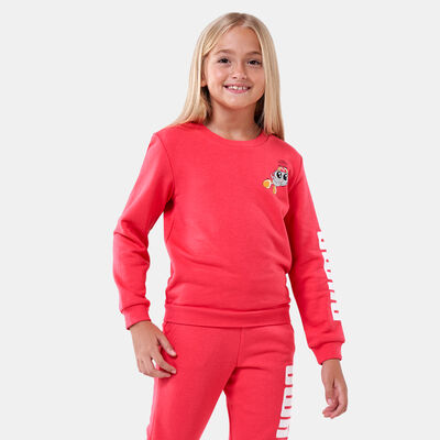 PUMA Kids' LIL PUMA Sweatshirt (Younger Kids) Pink PUMA Kids' LIL PUMA Sweatshirt (Younger Kids) Pink