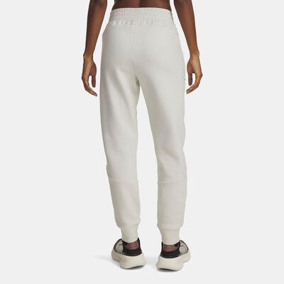 Under Armour Women's Unstoppable Fleece Joggers White
