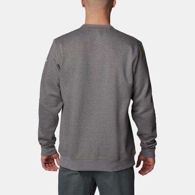 Columbia Men's Columbia™ Logo Fleece Crew Sweatshirt Black