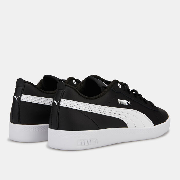 PUMA Women's Smash V2 Shoe Black PUMA Women's Smash V2 Shoe Black image number 2