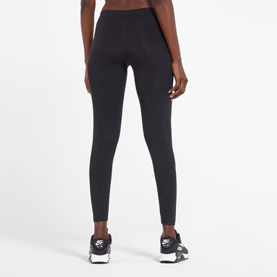 Nike Women's Sportswear Leg-A-See Swoosh Leggings Black Nike Women's Sportswear Leg-A-See Swoosh Leggings Black
