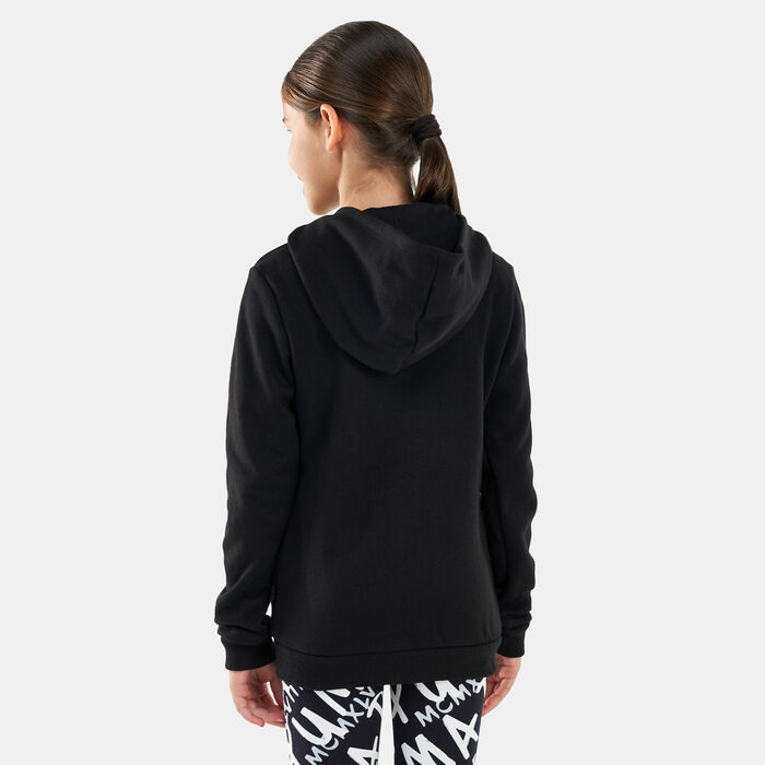 PUMA Kids' Youth Essential Logo Hoodie Black PUMA Kids' Youth Essential Logo Hoodie Black image number 1