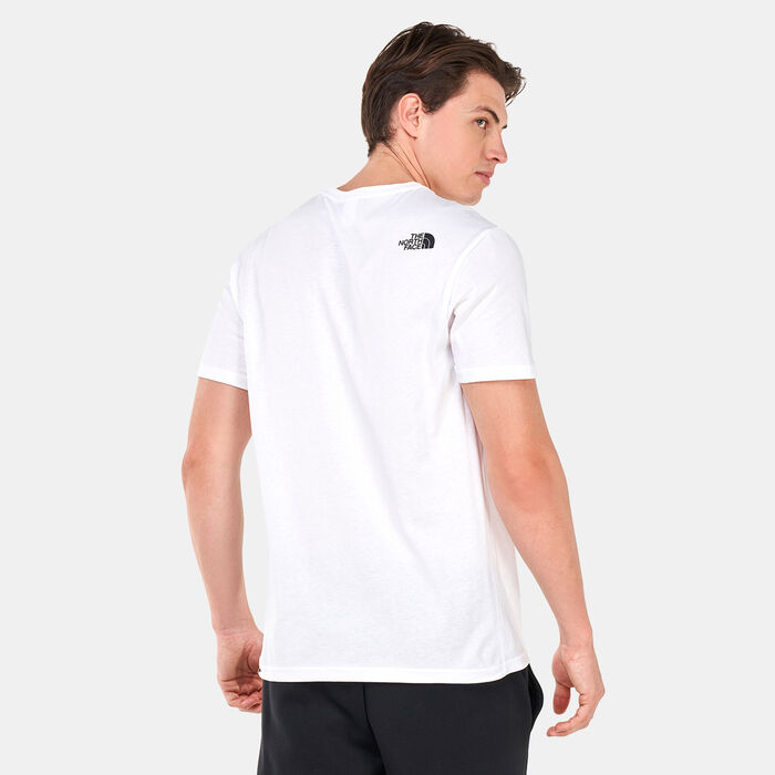 The North Face Men's Never Stop Exploring T-Shirt White The North Face Men's Never Stop Exploring T-Shirt White image number 1