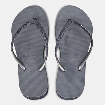 Havaianas Women's Slim Flatform Sparkle Flip Flops Grey Havaianas Women's Slim Flatform Sparkle Flip Flops Grey