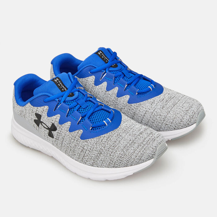 Under Armour Men's UA Charged Impulse 3 Knit Running Shoe Grey image number 2