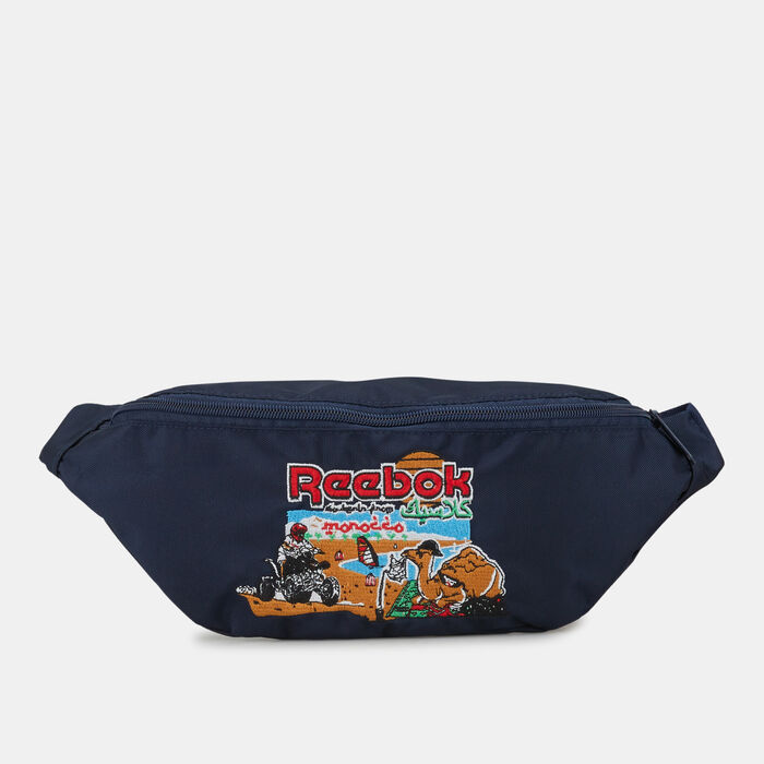 Reebok Classics Travel Hip Pack Blue Reebok Classics Travel Hip Pack Blue image number 0