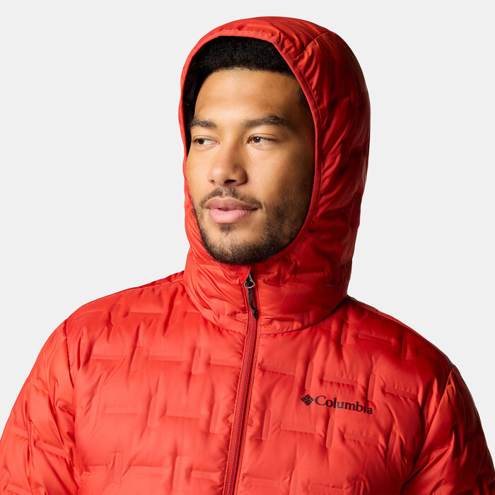 Columbia Men's Delta Ridge II Down Jacket Red image number 3