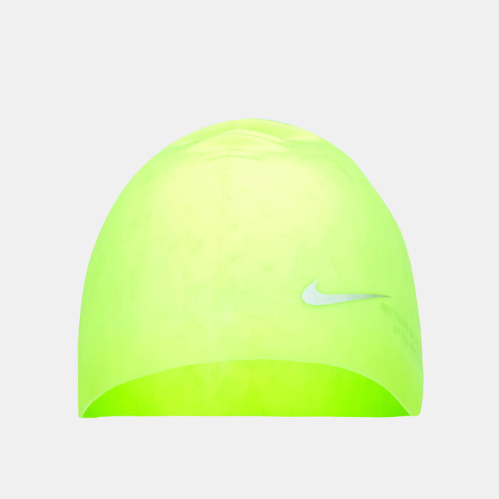 Nike Swim Swim Kids' Solid Silicone Cap (Older Kids) yellow Nike Swim Swim Kids' Solid Silicone Cap (Older Kids) yellow image number 0