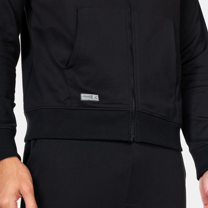 Sun and Sand Sports Men's Zipper Hoodie Black Sun and Sand Sports Men's Zipper Hoodie Black image number 3