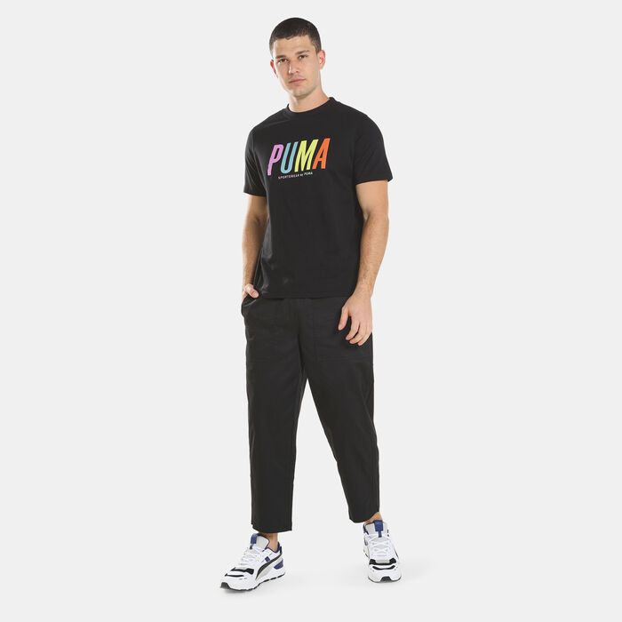 PUMA Men's SWxP Graphic T-Shirt Black PUMA Men's SWxP Graphic T-Shirt Black image number 2