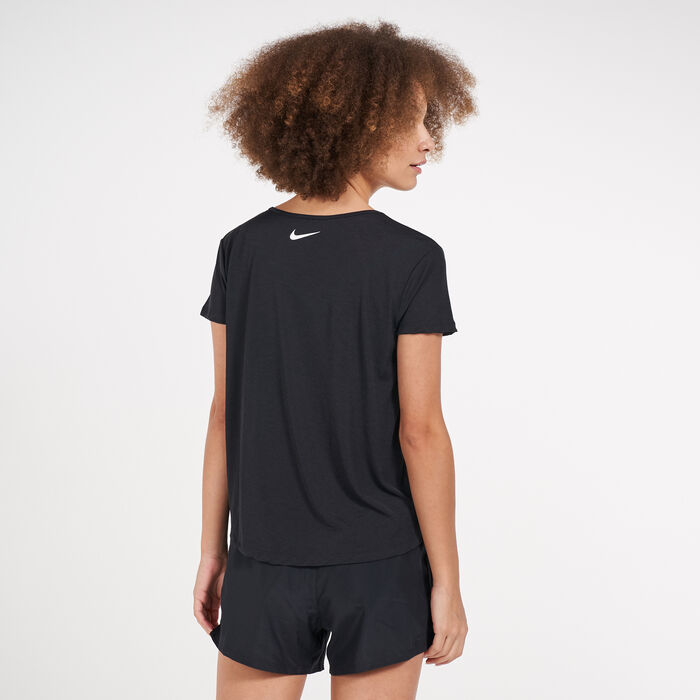 Nike Women's Icon Clash T-Shirt Black Nike Women's Icon Clash T-Shirt Black image number 1