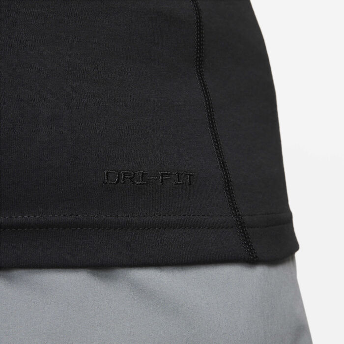 Nike Men's Primary Dri-FIT Tank Top Black Nike Men's Primary Dri-FIT Tank Top Black image number 7