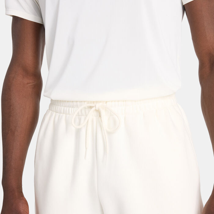 New Balance Men's Sport Essentials Fleece Graphic Shorts White New Balance Men's Sport Essentials Fleece Graphic Shorts White image number 3