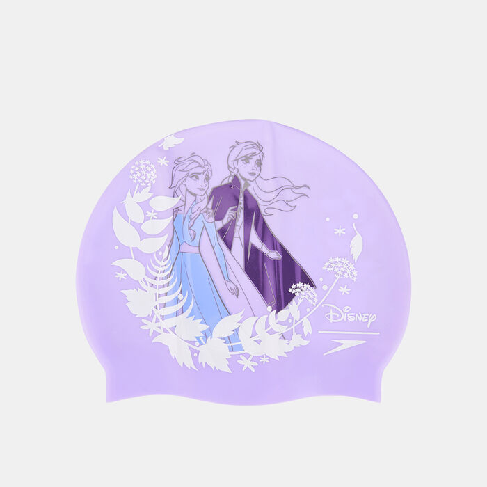 Speedo Kids' X Disney Frozen 2 Swimming Cap Purple Speedo Kids' X Disney Frozen 2 Swimming Cap Purple image number 0
