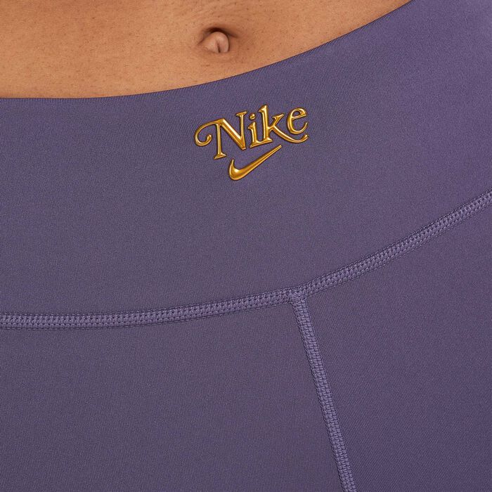 Nike Women's One Femme 7-Inch Training Shorts Purple image number 3