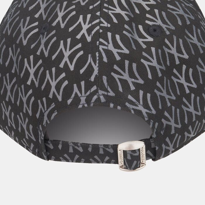 New Era Men's MLB New York Yankees Team Monogram 9FORTY Cap Black New Era Men's MLB New York Yankees Team Monogram 9FORTY Cap Black image number 1