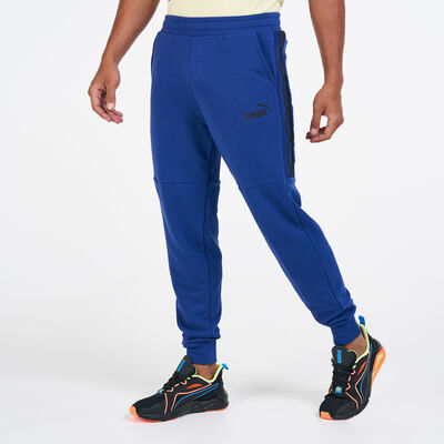 PUMA Men's Amplified Sweatpants Blue