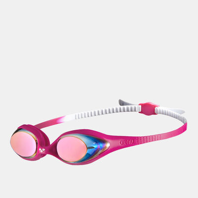 Arena Spider Junior Mirror Goggles White