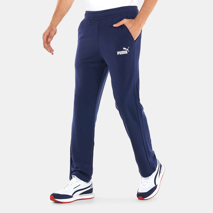 PUMA Men's Essentials Logo Sweatpants Blue PUMA Men's Essentials Logo Sweatpants Blue image number 0