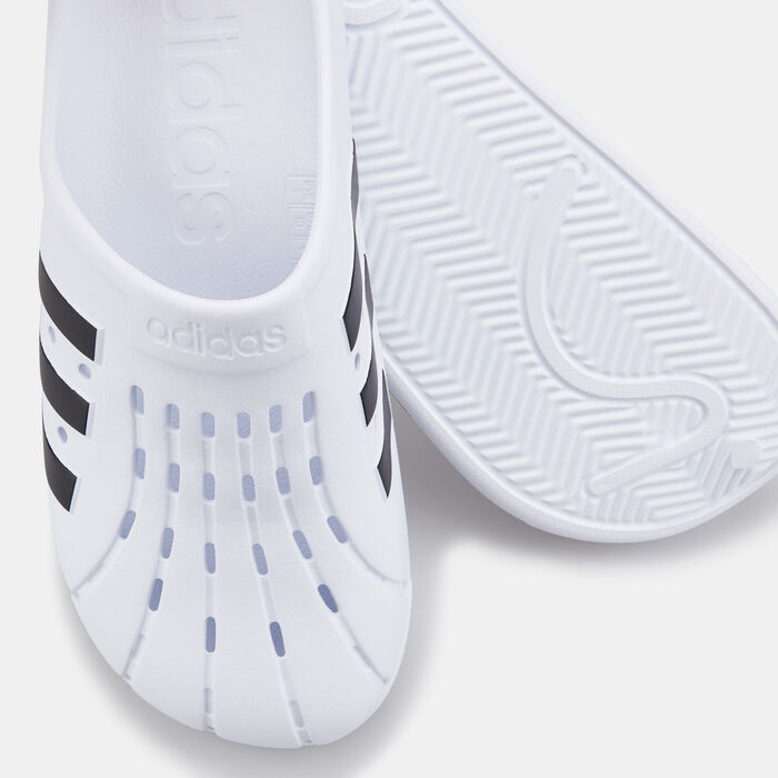 adidas Adilette Clogs White image number 2