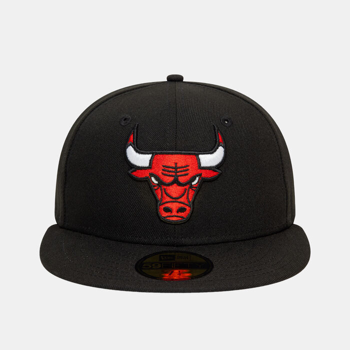 New Era Men's NBA Chicago Bulls Essential 59FIFTY Cap Black image number 0