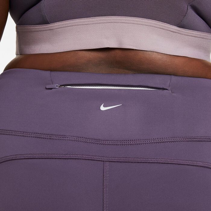 Nike Women's Epic Luxe Leggings (Plus Size) Purple Nike Women's Epic Luxe Leggings (Plus Size) Purple image number 3