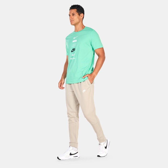 Nike Men's Sportswear Club+ T-Shirt Green Nike Men's Sportswear Club+ T-Shirt Green image number 2