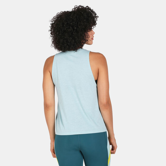 New Balance Women's Transform Tank Top Blue New Balance Women's Transform Tank Top Blue image number 1
