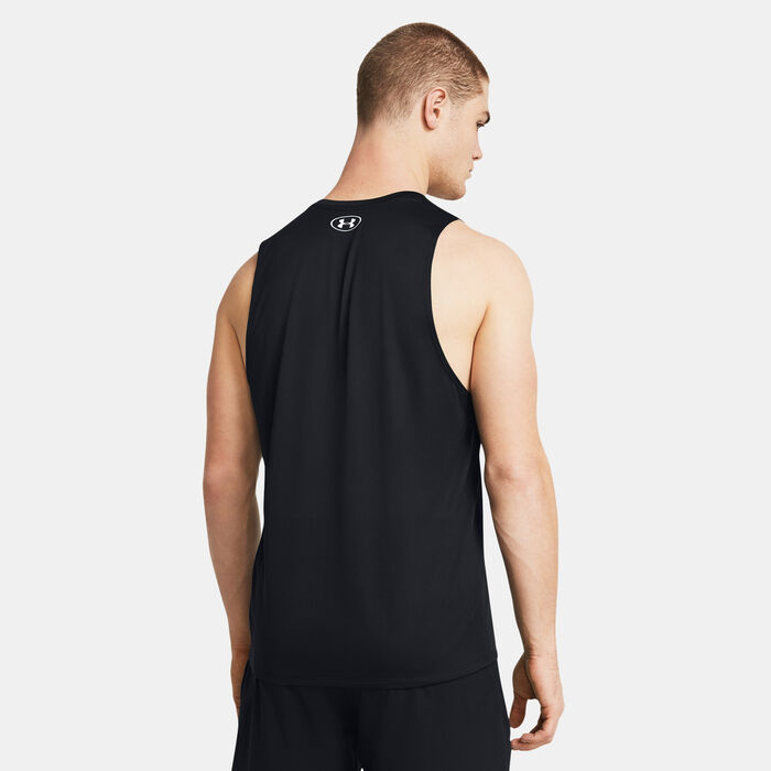 Under Armour Men's UA Tech Tank Top Black image number 1