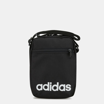 adidas Essentials Logo Shoulder Bag Black adidas Essentials Logo Shoulder Bag Black