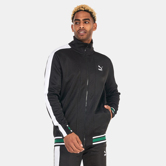 PUMA Men's T7 Archive Remaster Jacket Black PUMA Men's T7 Archive Remaster Jacket Black image number 0