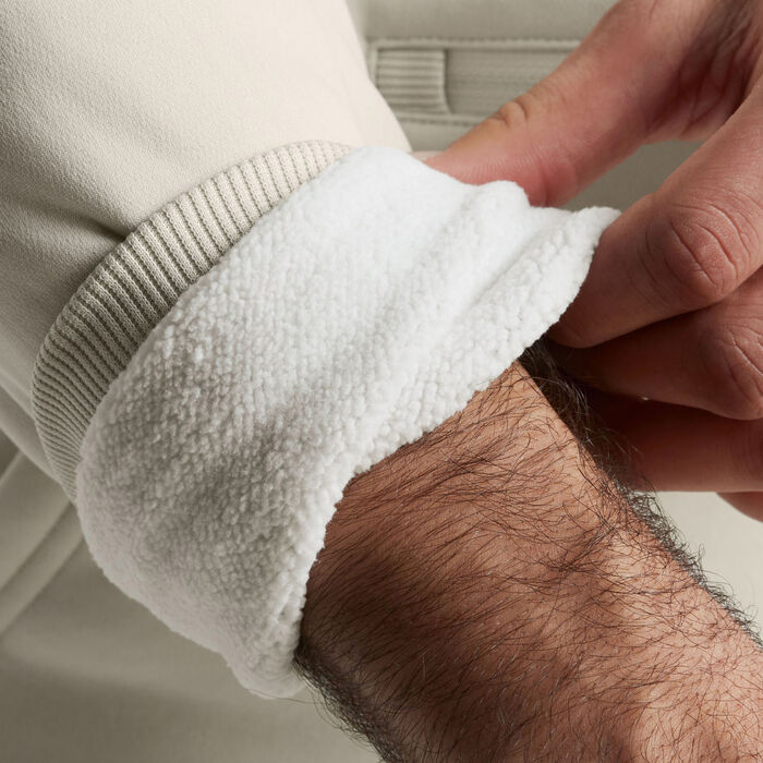 Under Armour Men's Armour Fleece Pro Kanga Hoodie White image number 2