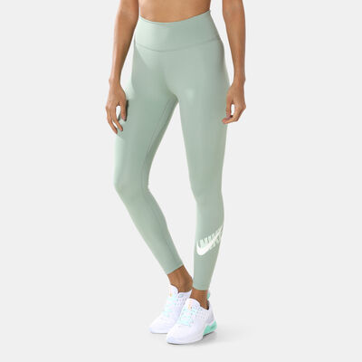 Nike Women's Dri-FIT 7/8 Leggings Green Nike Women's Dri-FIT 7/8 Leggings Green