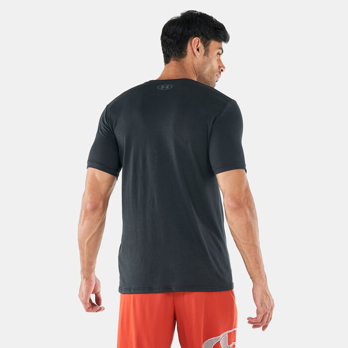 Under Armour Men's UA B-Ball Heat Advisory T-Shirt Black Under Armour Men's UA B-Ball Heat Advisory T-Shirt Black image number 1