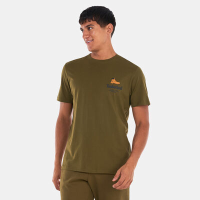 Timberland Men's Boot Logo T-Shirt Green