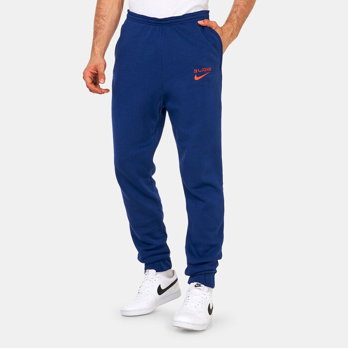 Nike Men's England Fleece Football Joggers Blue image number 0