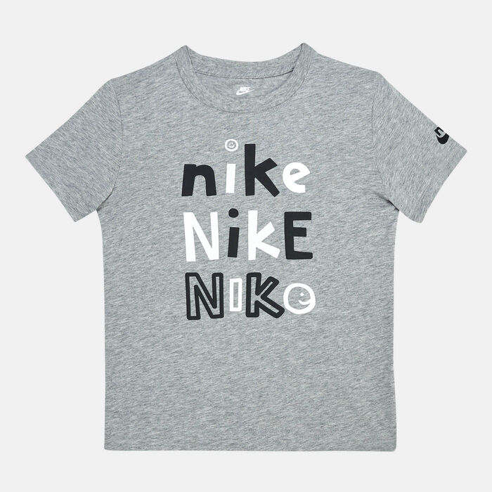 Nike Kids' Graphic T-Shirt (Little Kids) Grey Nike Kids' Graphic T-Shirt (Little Kids) Grey image number 0