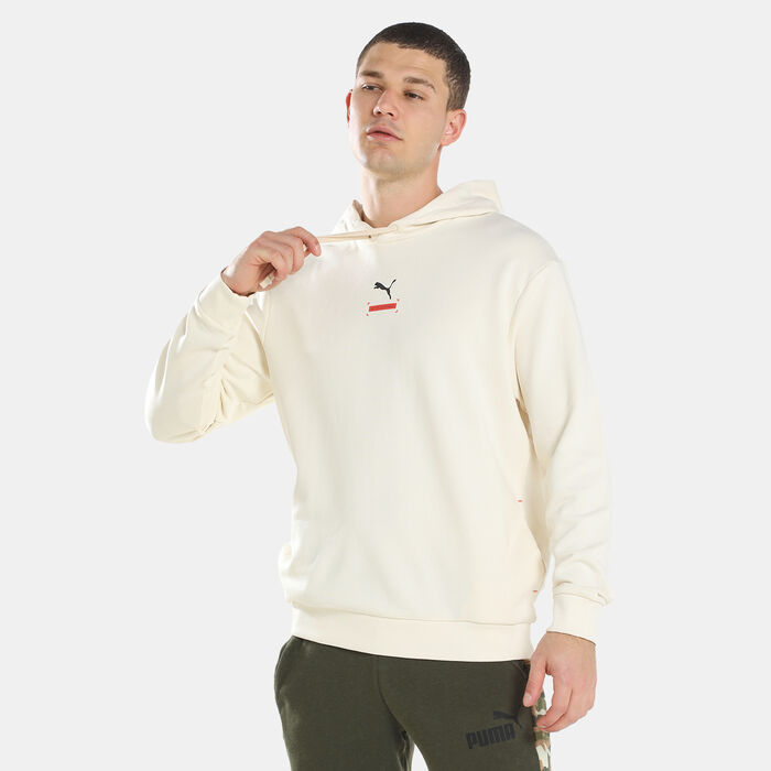 PUMA Men's Better Hoodie Beige PUMA Men's Better Hoodie Beige image number 0