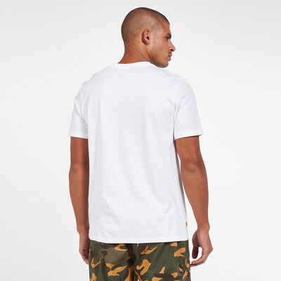 Timberland Men's Stack Logo T-Shirt White Timberland Men's Stack Logo T-Shirt White