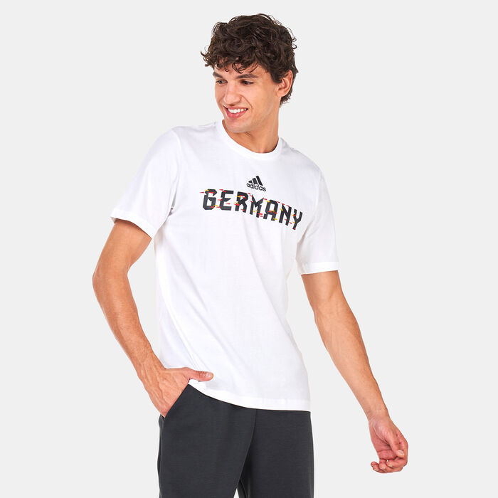adidas Men's FIFA World Cup 2022™ Germany T-Shirt White adidas Men's FIFA World Cup 2022™ Germany T-Shirt White image number 0
