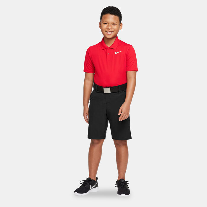 Nike Kids' Dri-FIT Victory SLD Polo Shirt Red Nike Kids' Dri-FIT Victory SLD Polo Shirt Red image number 2