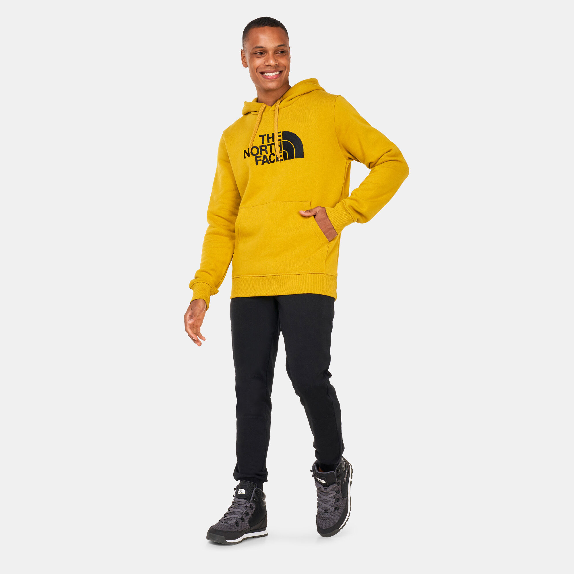Men s Drew Peak Hoodie yellow The North Face in Qatar SSS
